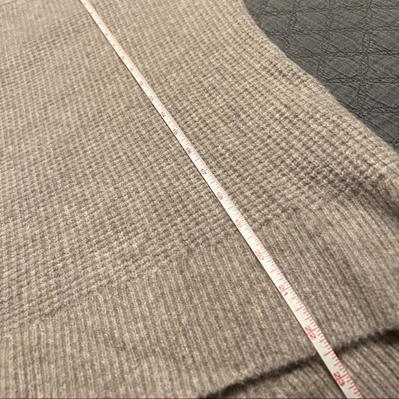 {{ Madewell Waffle Knit Turtle Neck Sweater }} - Picture 7 of 11